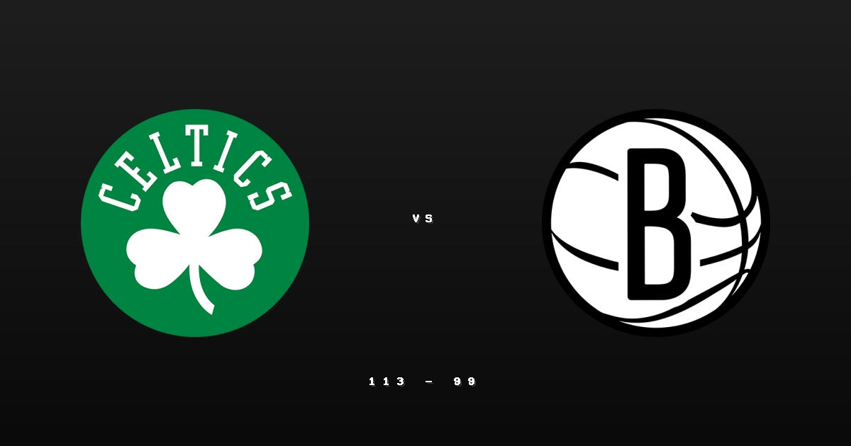 [2025/11/19 塞爾提克 @ 籃網] 綠軍外線火燙客場奏凱 布朗29分領軍14分勝出
